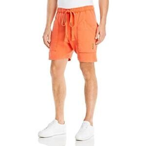 The Rad Black Kids Garment Wash Saturn Surfer Shorts Orange Size L 0301